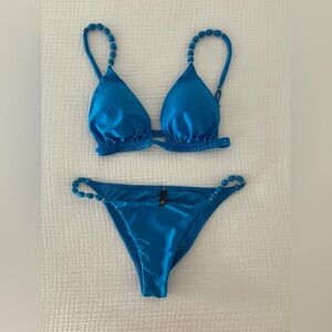 Vix Blue Bikini Set Top:D, Bottom: M